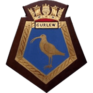HMS Curlew crest