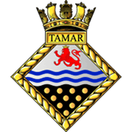 HMS Tamar crest